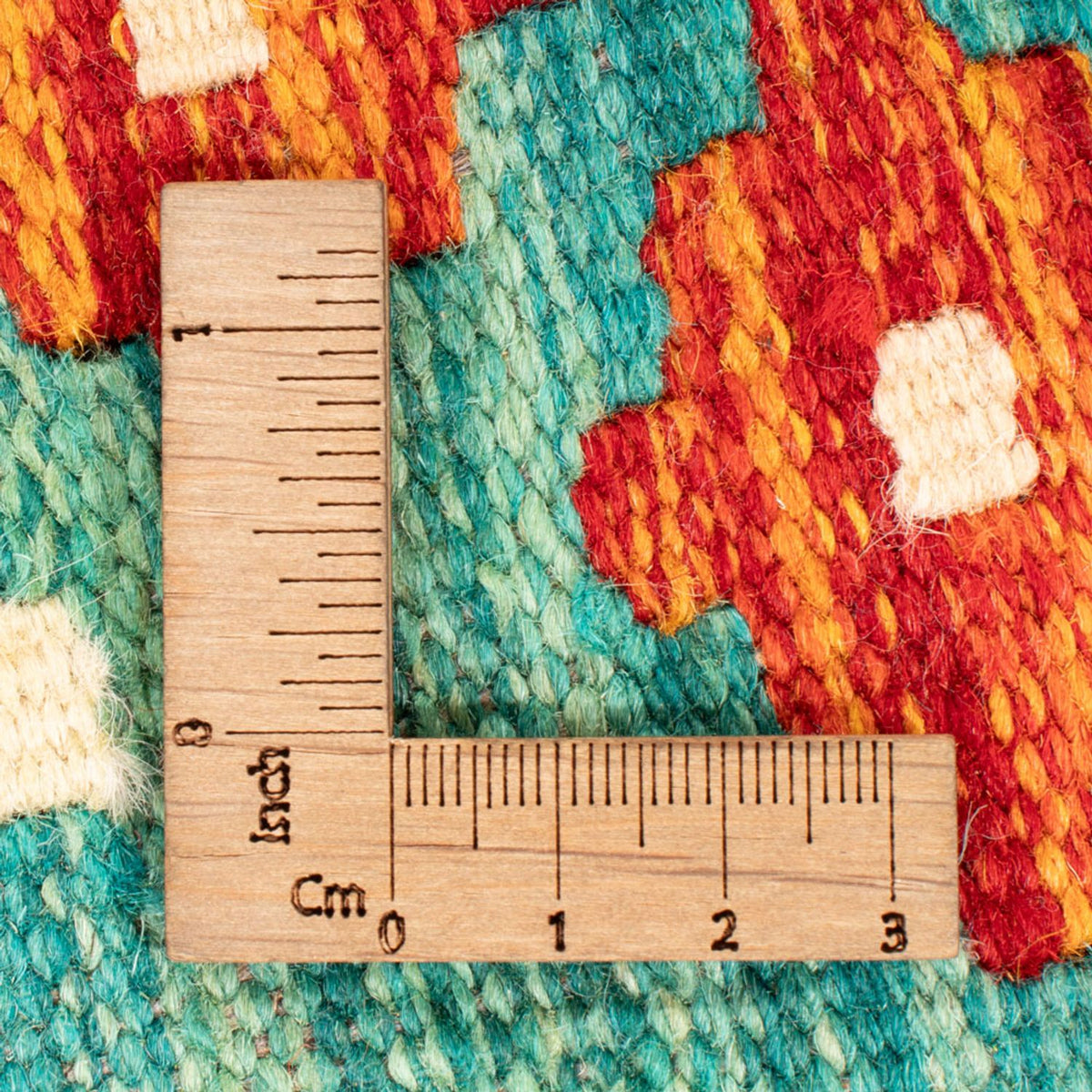 Kelim Rug - Splash - 131 x 92 cm - multicolored