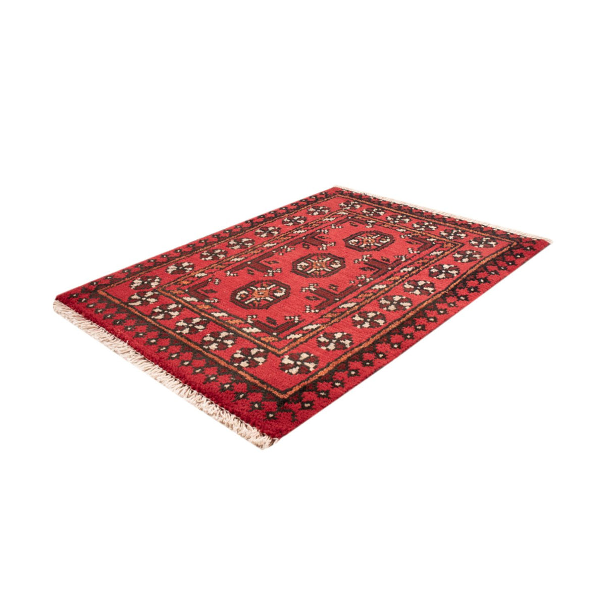 Afghan Rug - Filpa - 65 x 51 cm - red