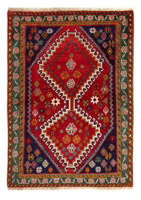 Perser Rug - Nomadic - 128 x 94 cm - red