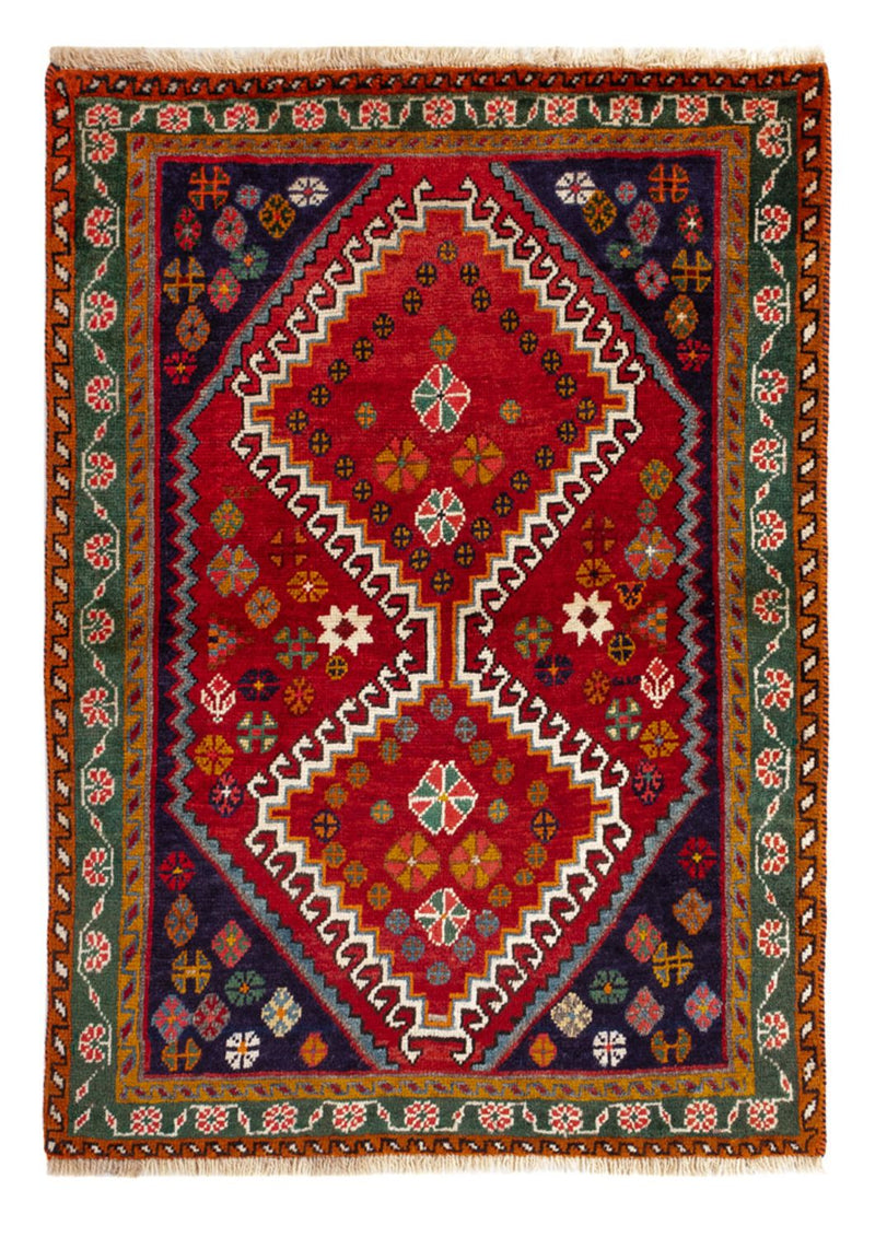 Perser Rug - Nomadic - 128 x 94 cm - red