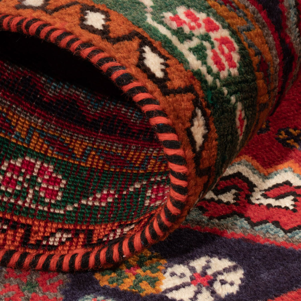 Perser Rug - Nomadic - 128 x 94 cm - red