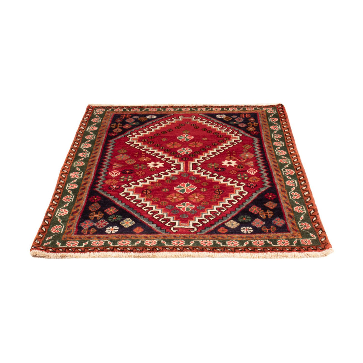 Perser Rug - Nomadic - 128 x 94 cm - red