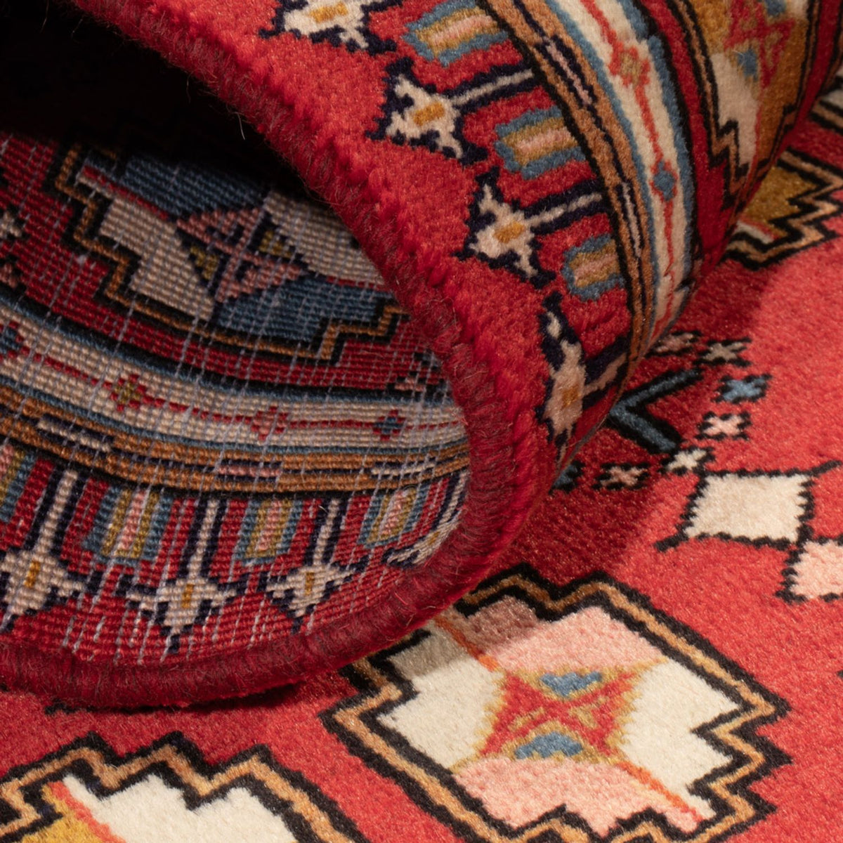 Perser Rug - Nomadic - 130 x 64 cm - multicolored