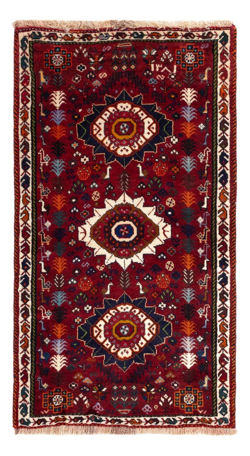 Perser Rug - Nomadic - 143 x 77 cm - dark red