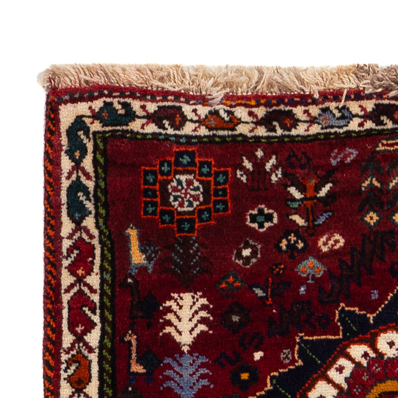 Perser Rug - Nomadic - 143 x 77 cm - dark red