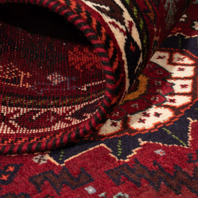 Perser Rug - Nomadic - 143 x 77 cm - dark red