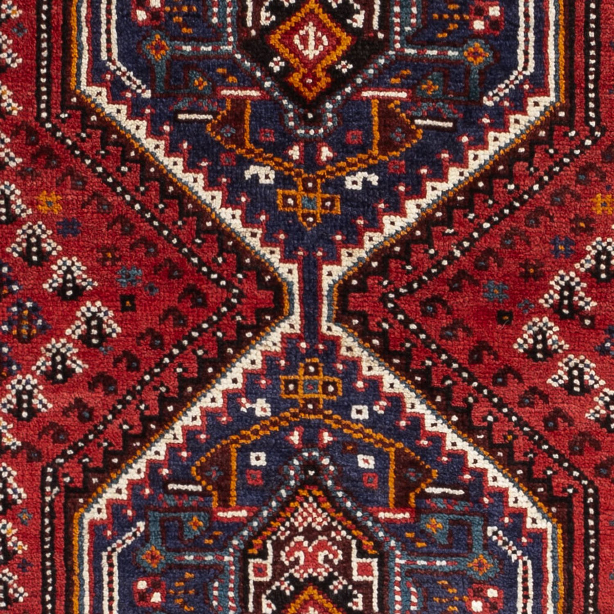 Perser Rug - Nomadic - 133 x 84 cm - dark red