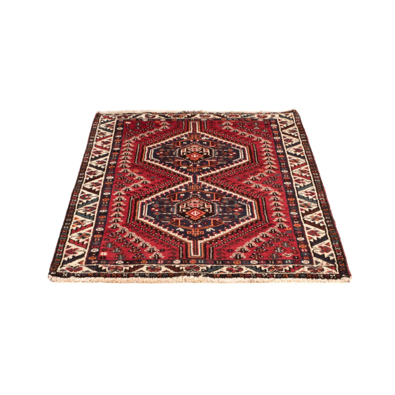 Perser Rug - Nomadic - 133 x 84 cm - dark red