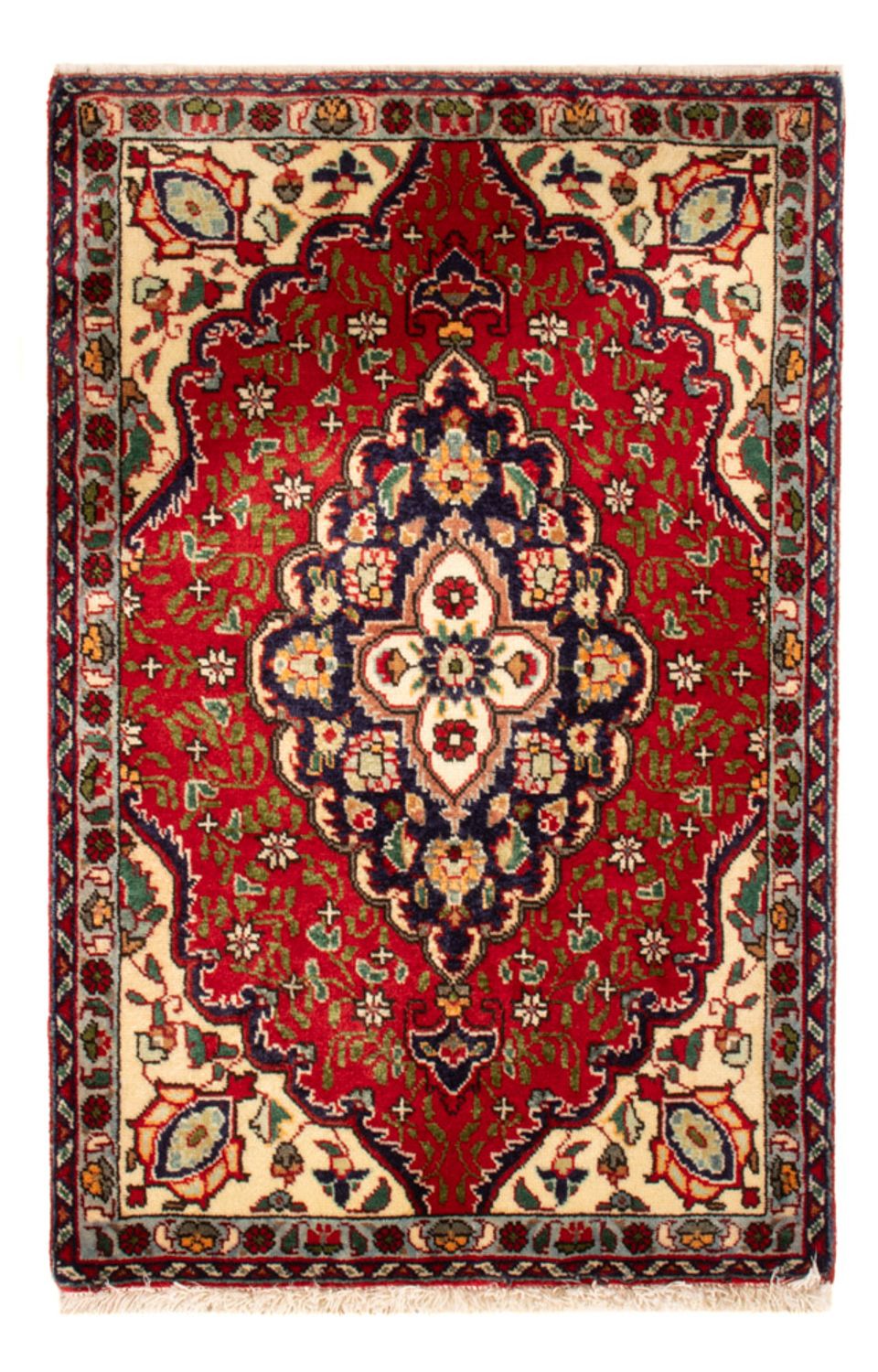 Perser Rug - Tabriz - 86 x 56 cm - red