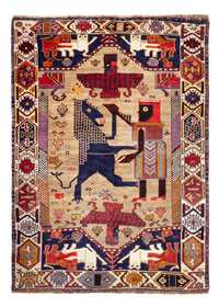 Perser Rug - Nomadic - 157 x 113 cm - multicolored