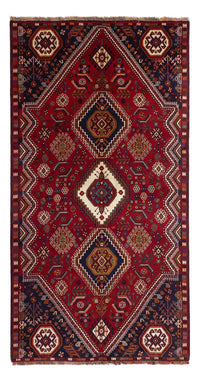 Perser Rug - Nomadic - 256 x 141 cm - dark red