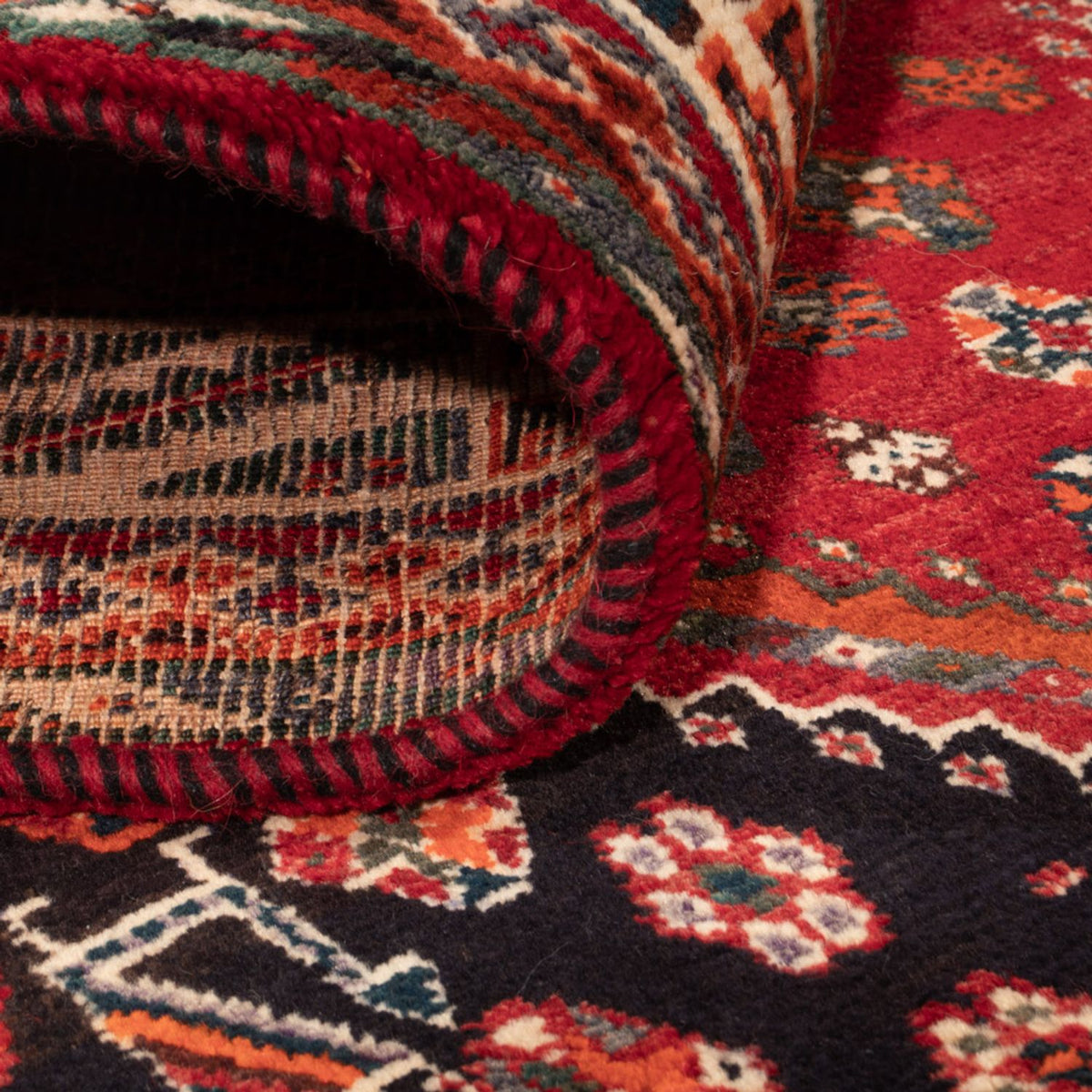 Perser Rug - Nomadic - 247 x 160 cm - red