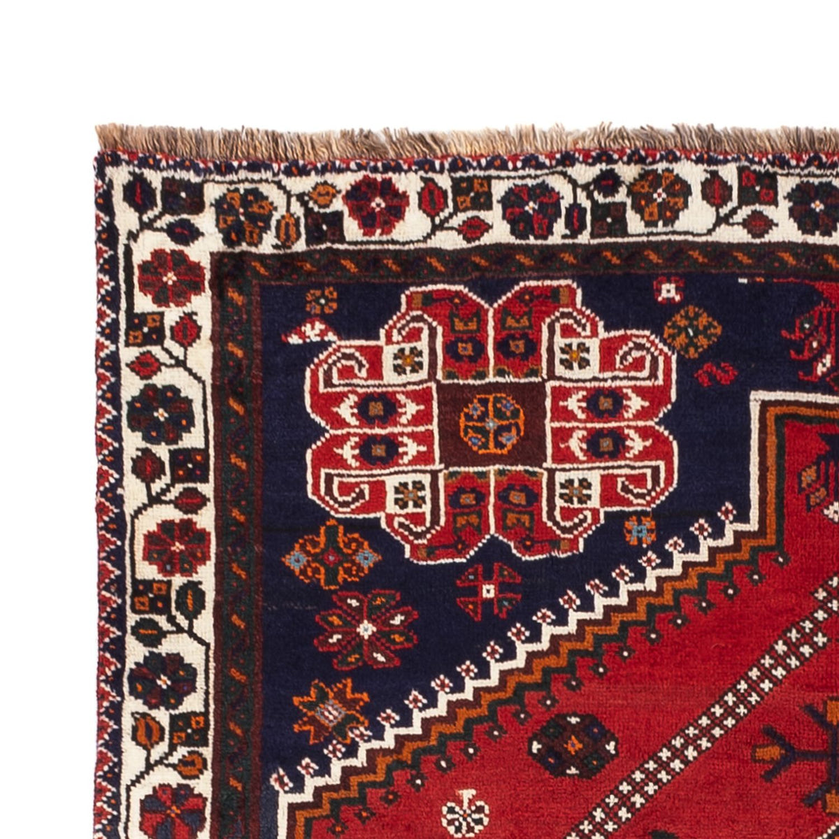Perser Rug - Nomadic - 257 x 162 cm - red