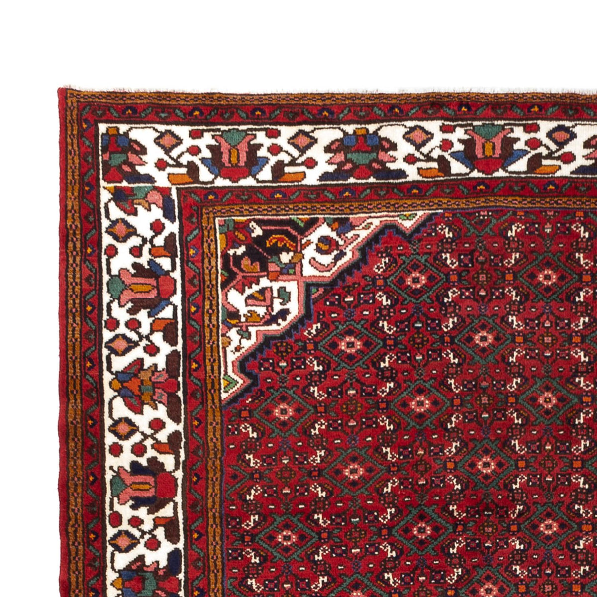 Perser Rug - Nomadic - 318 x 210 cm - dark red