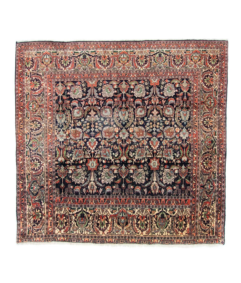 Perser Rug - Bidjar square  - 197 x 187 cm - blue