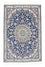 Perser Rug - Nain - 135 x 89 cm - blue