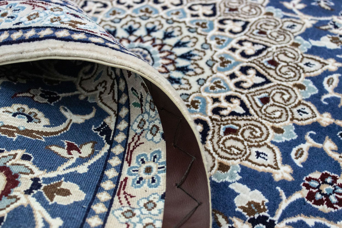 Perser Rug - Nain - 135 x 89 cm - blue