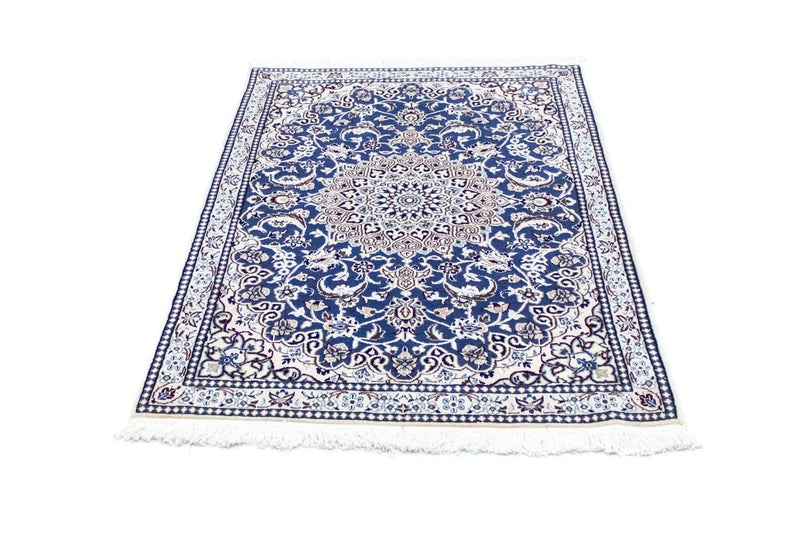 Perser Rug - Nain - 135 x 89 cm - blue
