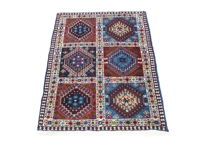 Perser Rug - Nomadic - 90 x 60 cm - multicolored