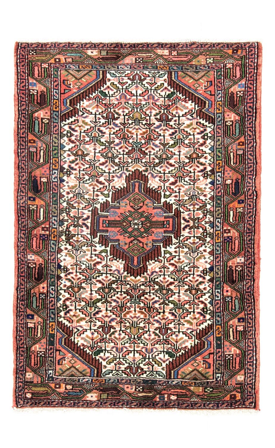 Perser Rug - Nomadic - 130 x 90 cm - beige