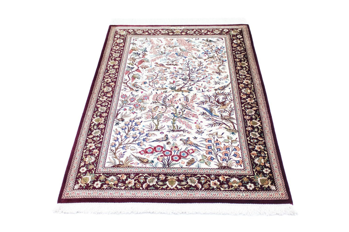 Silk Rug - Ghom Silk - Premium - 123 x 80 cm - beige