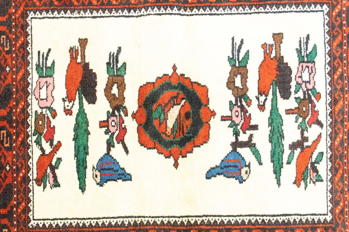 Belutsch Rug - 157 x 90 cm - orange