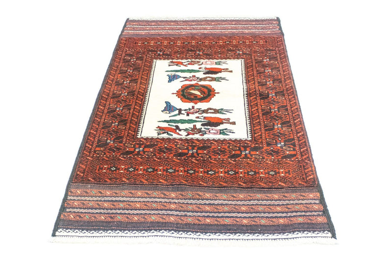 Belutsch Rug - 157 x 90 cm - orange