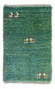Persian Gabbeh Rug 90x60cm - Perserteppich Wollteppich