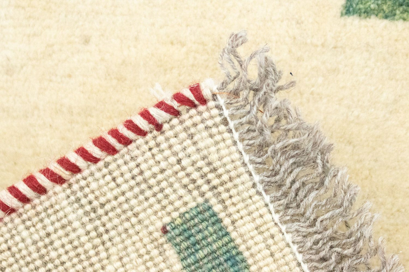 Persian Gabbeh Rug 60x40cm - Perserteppich Wollteppich