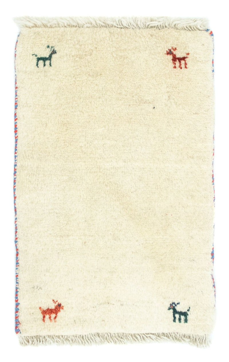Gabbeh Rug - Perser - 60 x 40 cm - beige