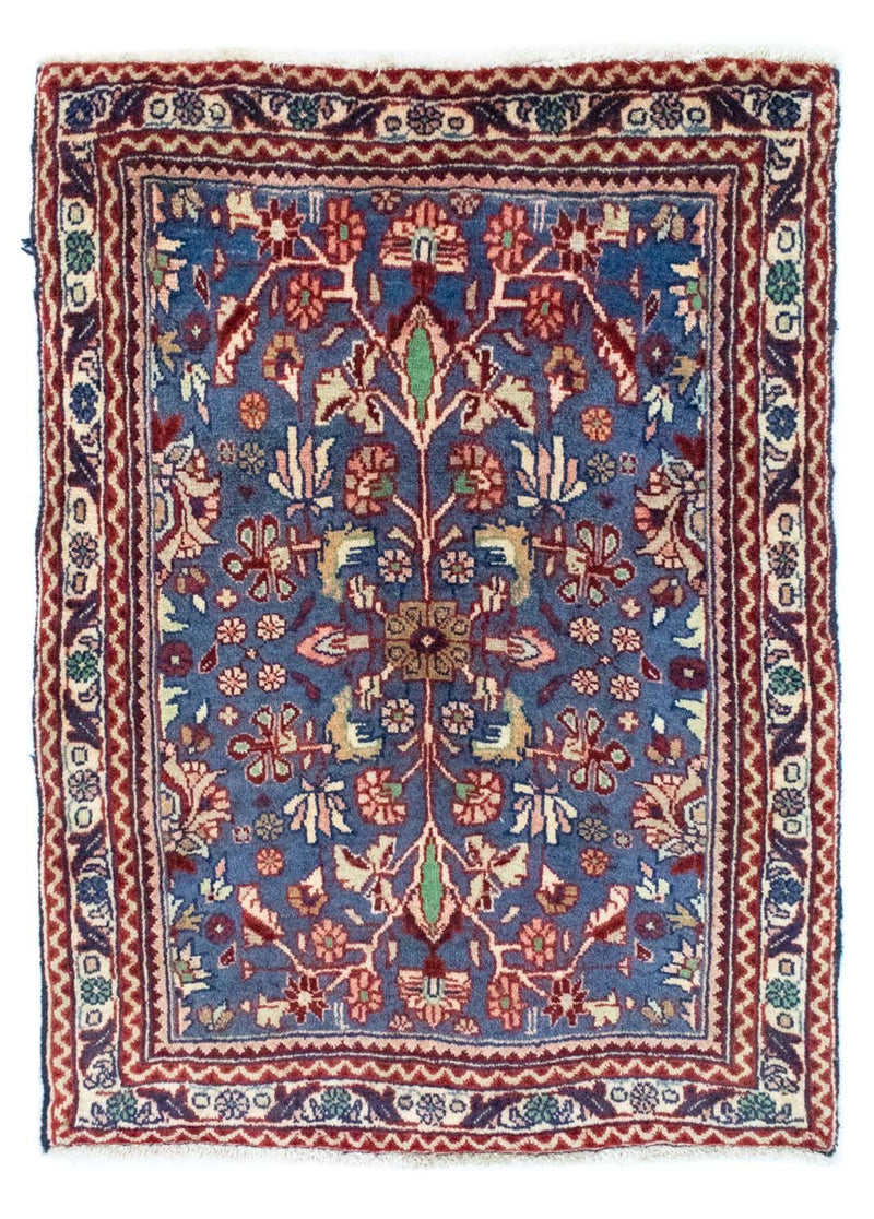 Perser Rug - Bidjar - 84 x 63 cm - blue