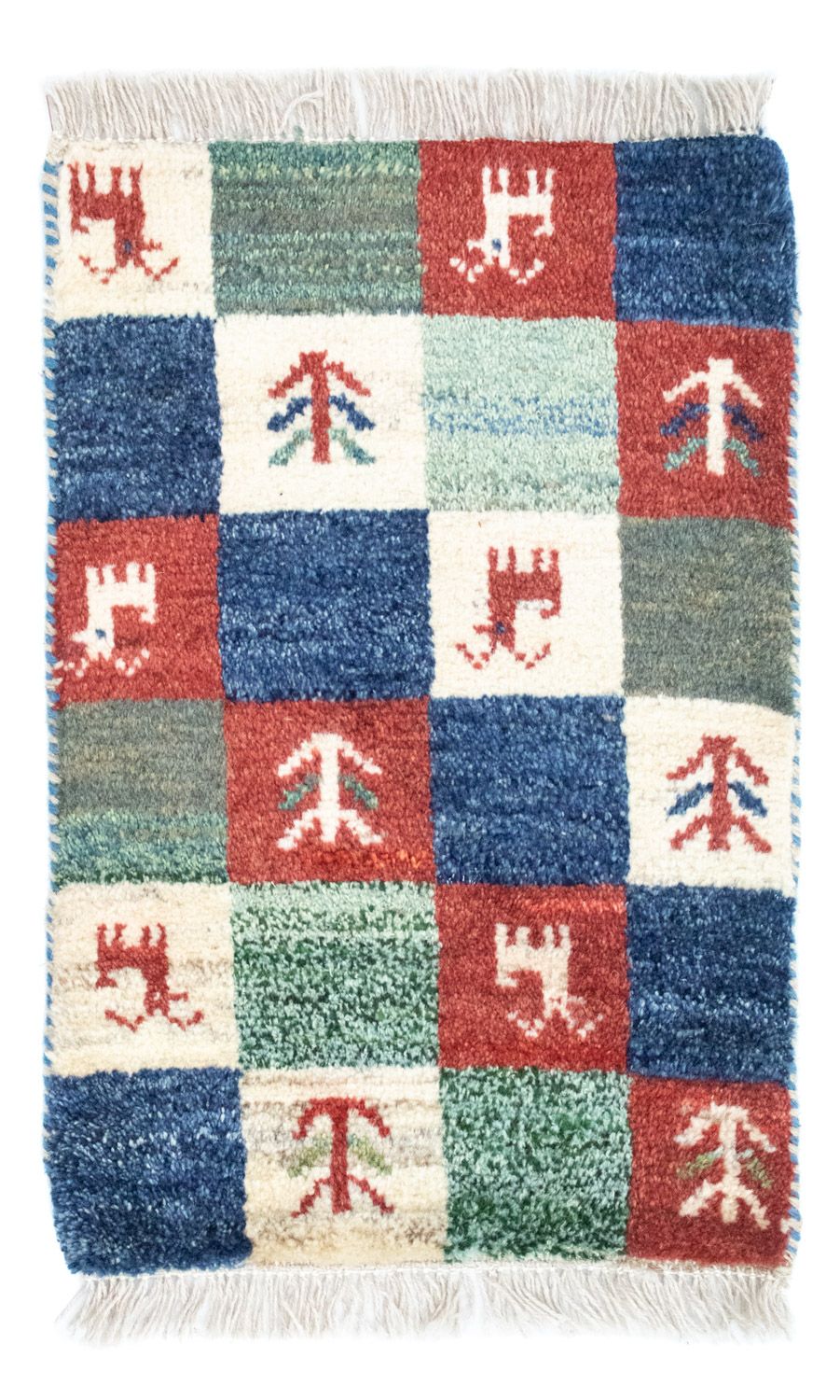 Gabbeh Rug - Perser - 60 x 40 cm - multicolored