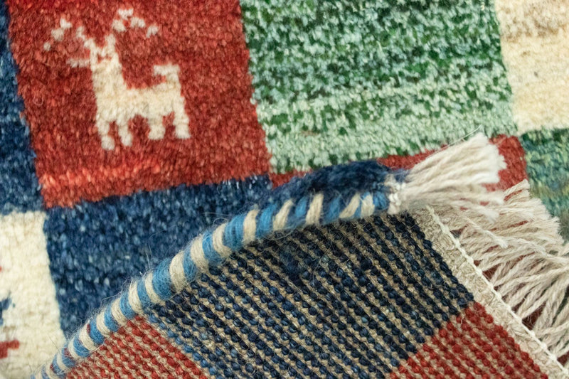 Gabbeh Rug - Perser - 60 x 40 cm - multicolored