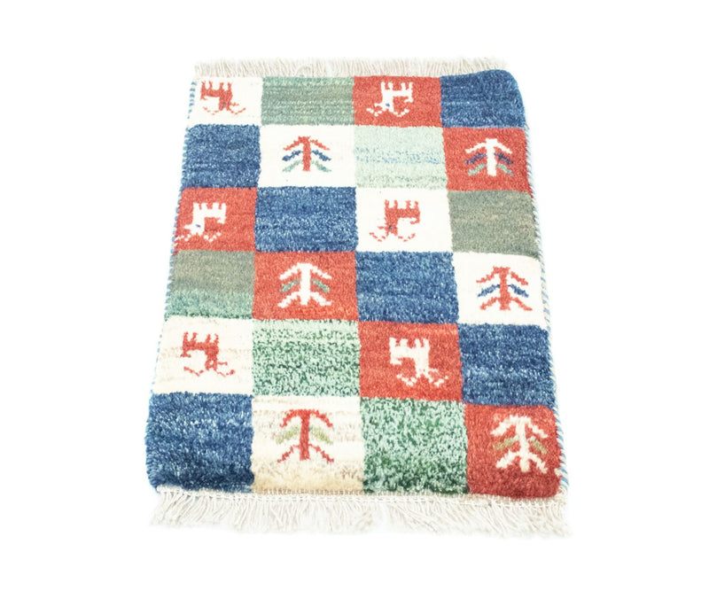 Gabbeh Rug - Perser - 60 x 40 cm - multicolored