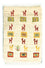 Gabbeh Rug - Perser - 60 x 40 cm - multicolored