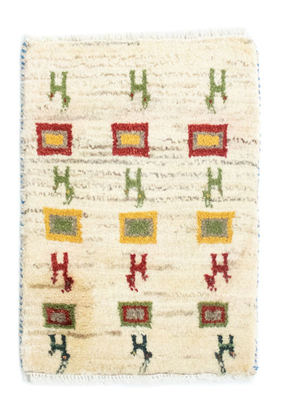 Persian Gabbeh Rug 40x60cm - Perserteppich Wollteppich