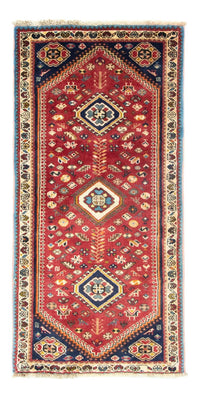 Perser Rug - Nomadic - 148 x 73 cm - red