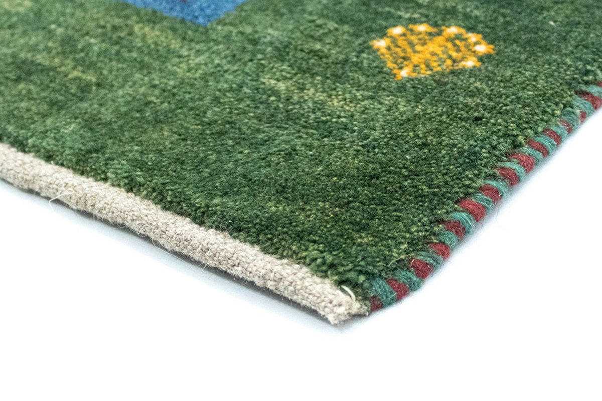 Gabbeh Rug - Perser - 128 x 92 cm - green