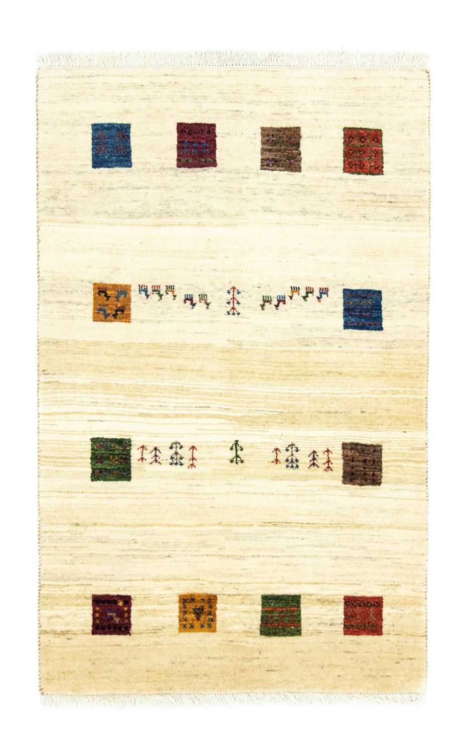 Gabbeh Rug - Loribaft Perser - 130 x 81 cm - multicolored
