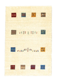 Gabbeh Rug - Loribaft Perser - 128 x 80 cm - beige