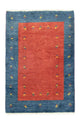 Gabbeh Teppich - Kaschkuli Perser 125 x 84 cm - rost