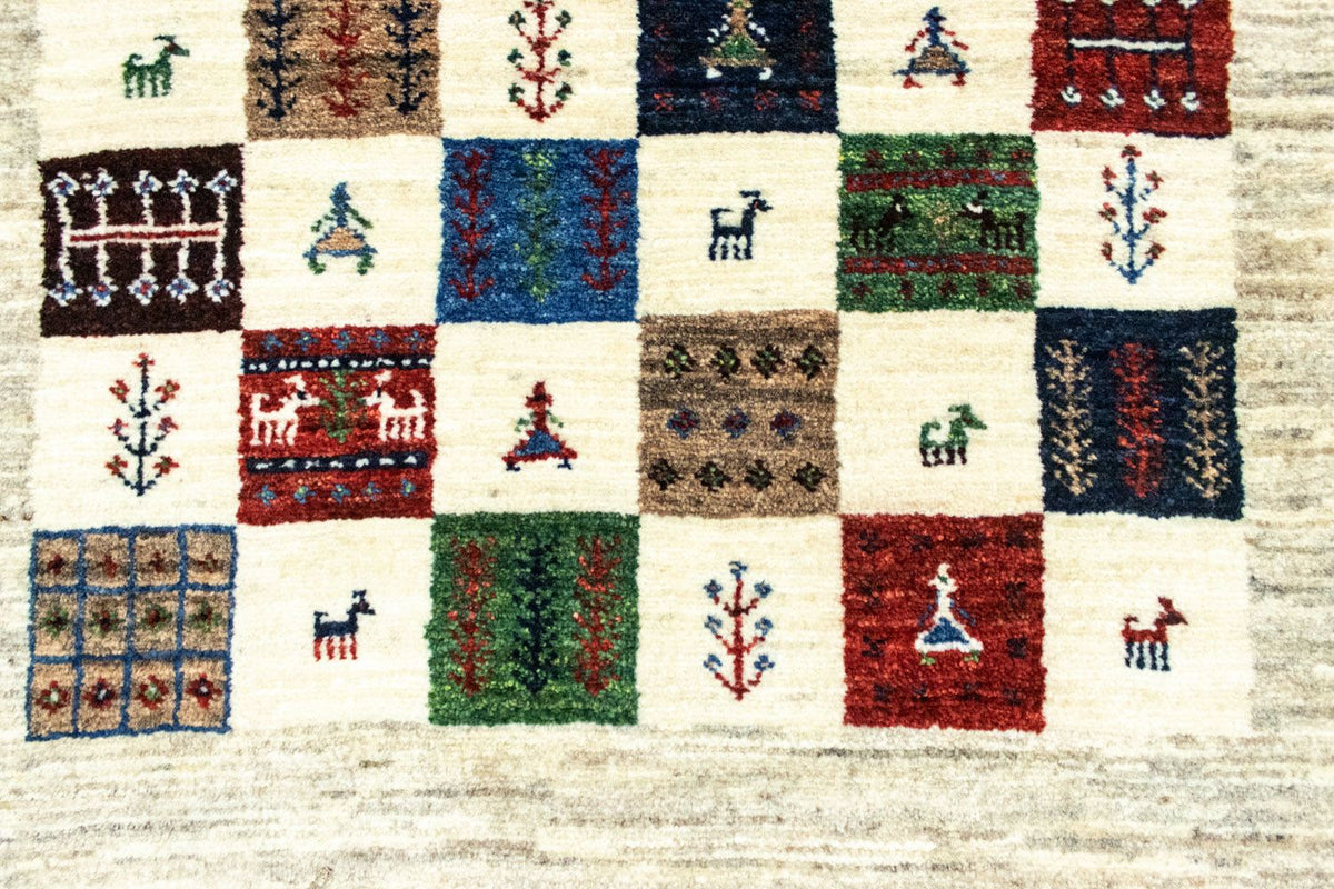 Gabbeh Rug - Loribaft Perser - 125 x 82 cm - colorful