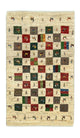 Persian Gabbeh Rug 129x80cm - Perserteppich Wollteppich
