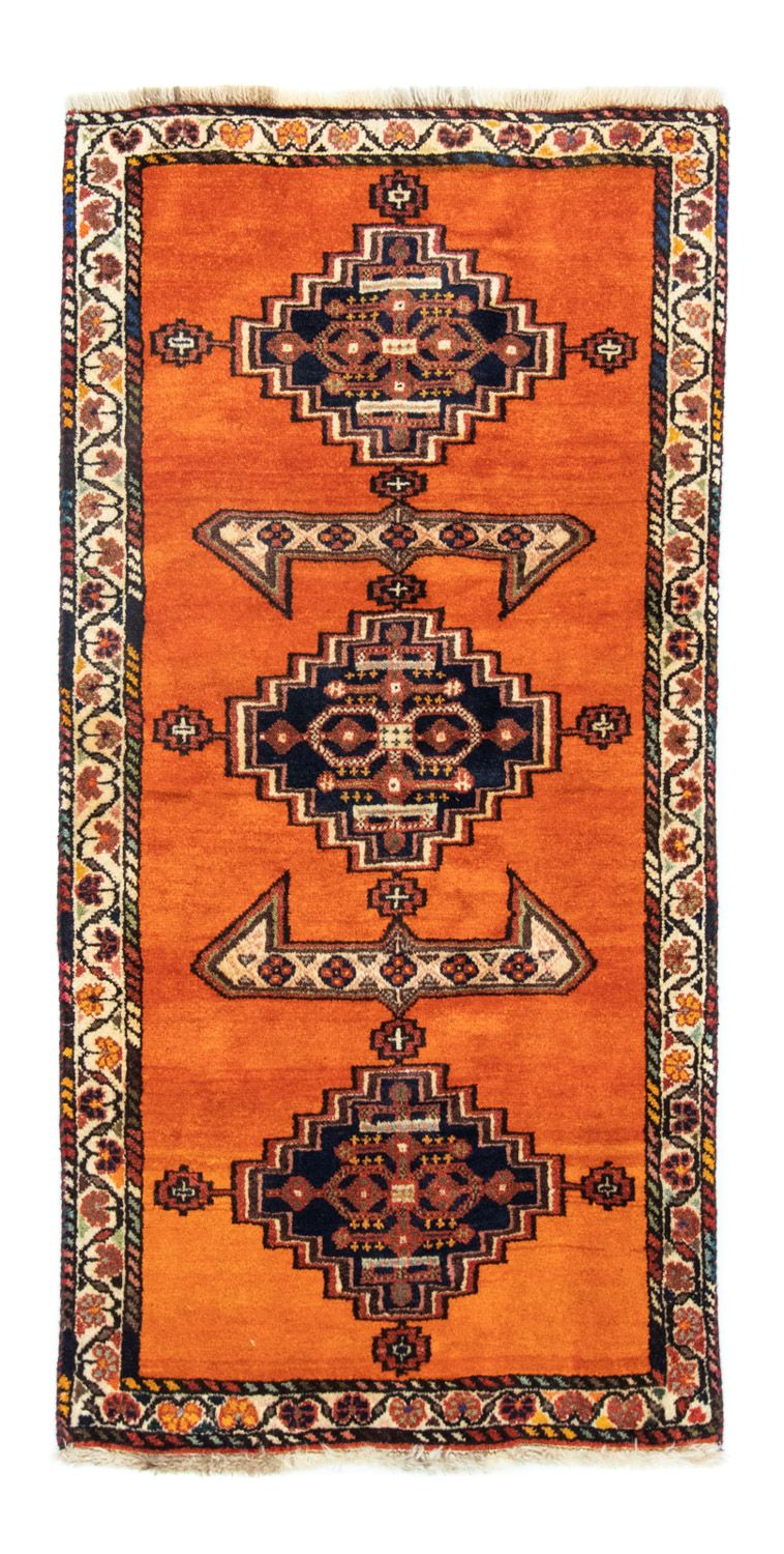 Perser Rug - Nomadic - 145 x 70 cm - orange
