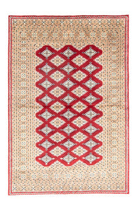 Pakistani Rug - 207 x 143 cm - red