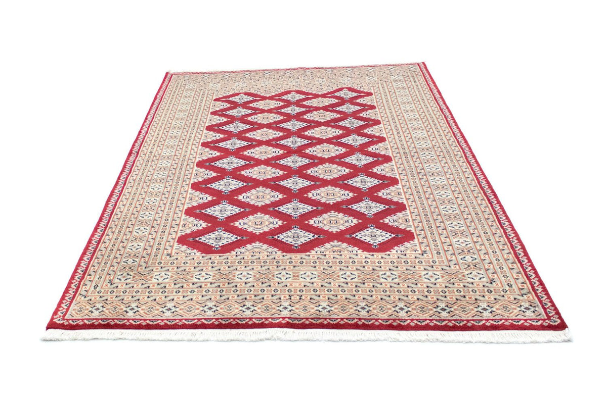 Pakistani Rug - 207 x 143 cm - red