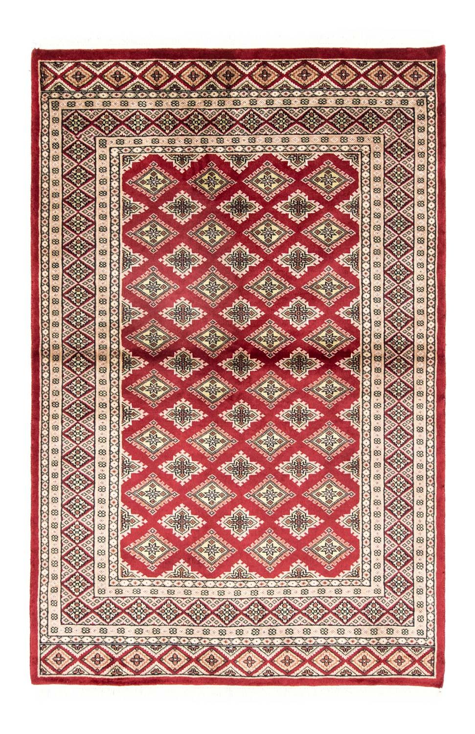 Pakistani Rug - 181 x 126 cm - red
