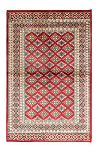 Pakistani Rug - 181 x 126 cm - red