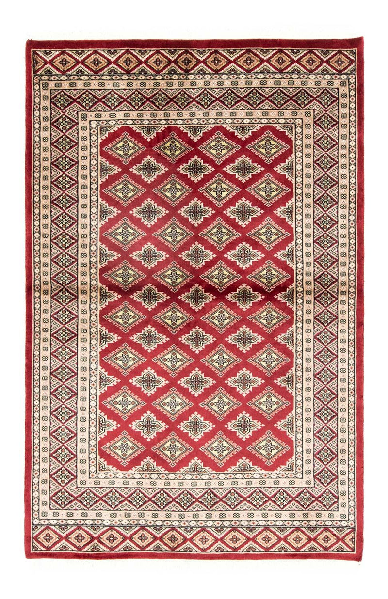 Pakistani Rug - 181 x 126 cm - red