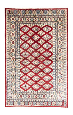 Pakistani Rug - 180 x 123 cm - red